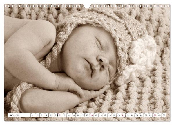 Produktbild: Babys - Willkommen im Leben (Wandkalender 2026 DIN A3 quer), CALVENDO Monatskalender
