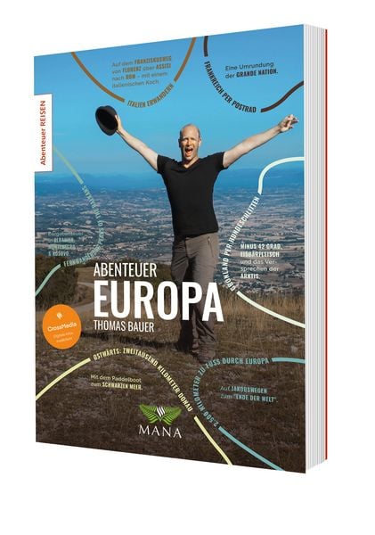 Abenteuer Europa, Paperback von Thomas Bauer, MANA-Verlag, 978-3-95503-287-6