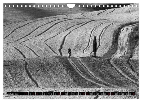Produktbild: Toscana - monocromatico (Wandkalender 2026 DIN A4 quer), CALVENDO Monatskalender