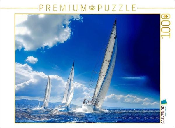 CALVENDO Puzzle Traum in Weiß | 1000 Teile Lege-Größe 64x48cm Foto-Puzzle für glückliche Stunden