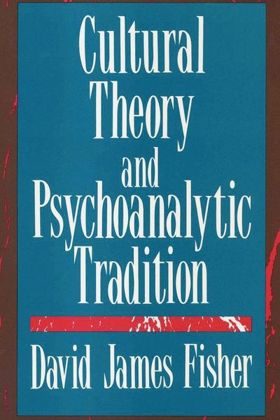 Produktbild: Cultural Theory and Psychoanalytic Tradition