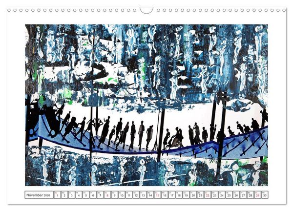 Produktbild: Fotos Farbe Fantasie. (Wandkalender 2026 DIN A3 quer), CALVENDO Monatskalender