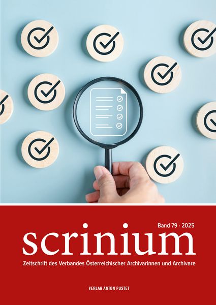 Produktbild: Scrinium Band 79 &ndash; 2025