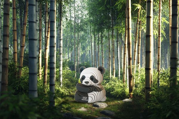 Produktbild: EUGY - 3D Bastelset Grosser Panda