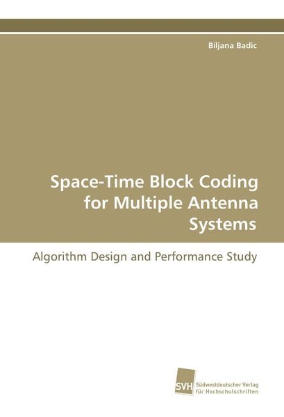 Produktbild: Space-Time Block Coding for Multiple Antenna Systems