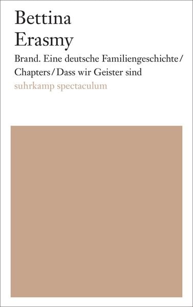 Produktbild: Brand. Eine deutsche Familiengeschichte/Chapters/Dass wir Geister sind