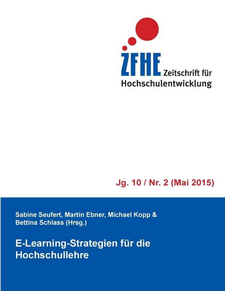 Produktbild: E-Learning-Strategien f&uuml;r die Hochschullehre