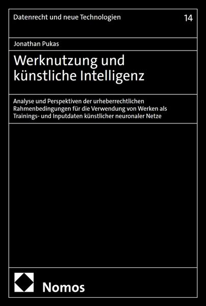 Produktbild: Werknutzung und k&uuml;nstliche Intelligenz