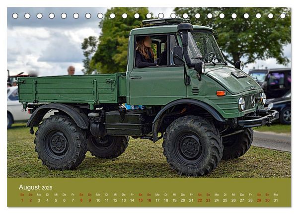 Produktbild: Ein Mythos mit Stern - das Universalmotorger&auml;t (Tischkalender 2026 DIN A5 quer), CALVENDO Monatskalender