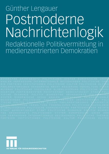 Produktbild: Postmoderne Nachrichtenlogik