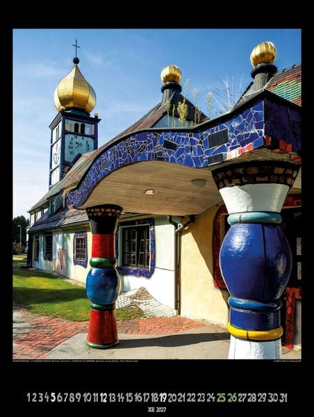 Produktbild: Gro&szlig;er Hundertwasser Architektur Kalender 2027