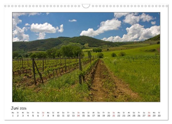 Produktbild: Toskana-Impressionen (Wandkalender 2026 DIN A3 quer), CALVENDO Monatskalender