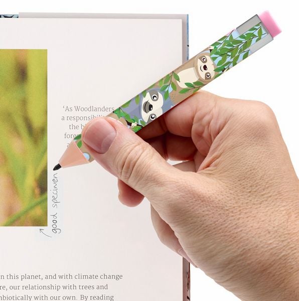 Produktbild: Pencilmark (Faultier) - der superflache Bleistift mit Infinity-Mine