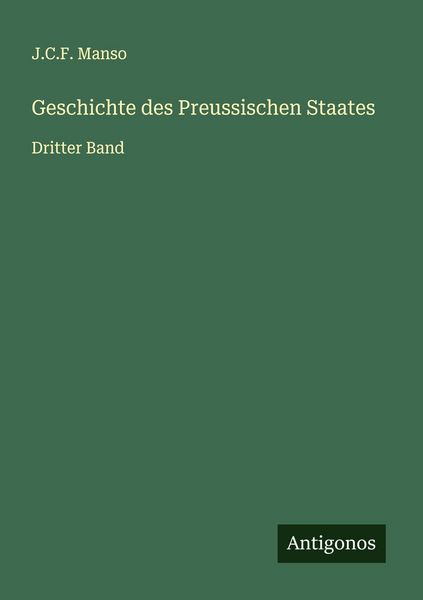 Produktbild: Geschichte des Preussischen Staates