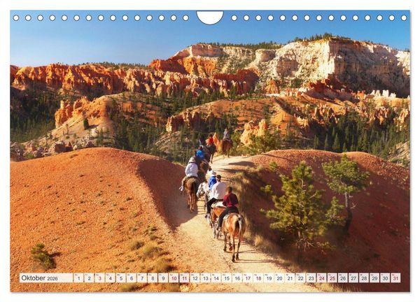 Produktbild: Bryce Canyon, Wunder der Natur (Wandkalender 2026 DIN A4 quer), CALVENDO Monatskalender