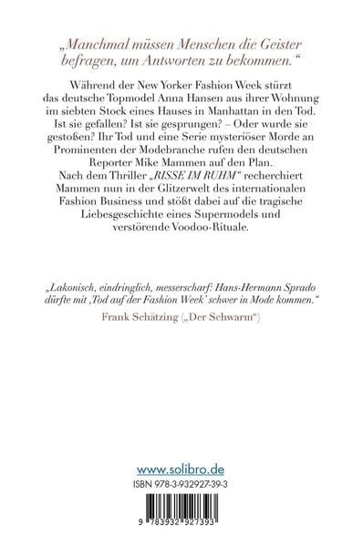 Produktbild: Tod auf der Fashion Week