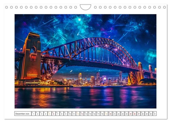 Produktbild: Ber&uuml;hmte Br&uuml;ckenwunder (Wandkalender 2026 DIN A4 quer), CALVENDO Monatskalender