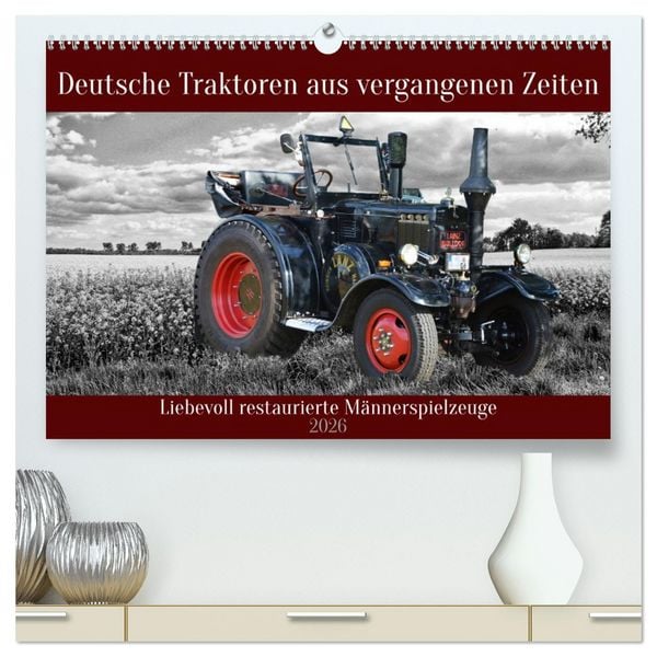 Produktbild: Deutsche Traktoren aus vergangenen Zeiten (hochwertiger Premium Wandkalender 2026 DIN A2 quer), Kunstdruck in Hochglanz