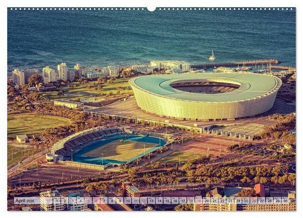 Produktbild: Cape Town - The Mother City (High Quality Premium Wall Calendar 2026 DIN A2 landscape),CALVENDO 12 Month Wall Calendar