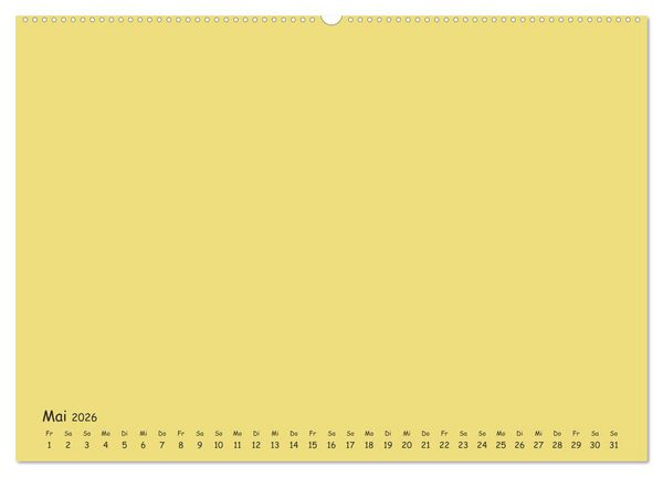 Produktbild: Regenbogen Kinder Bastelkalender - Zum Selbstgestalten - DIY Kreativ-Kalender (Wandkalender 2026 DIN A2 quer), CALVENDO Monatskalender