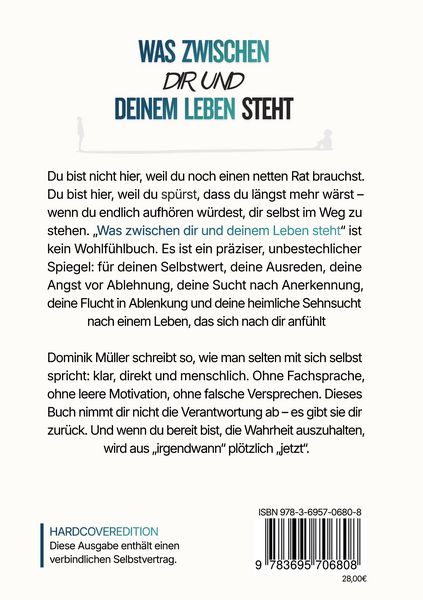 Produktbild: Was zwischen dir und deinem Leben steht