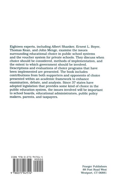 Produktbild: Privatizing Education and Educational Choice