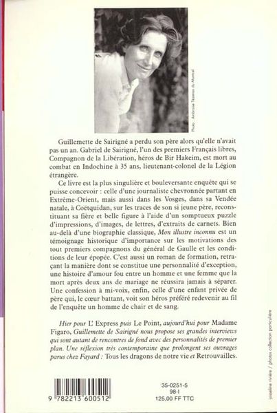 Produktbild: Mon illustre inconnu : enqu&ecirc;te sur un p&egrave;re de l&eacute;gende