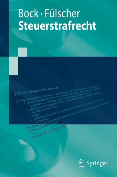 Produktbild: Steuerstrafrecht