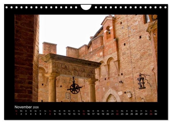 Produktbild: Siena, Perle der Toskana (Wandkalender 2026 DIN A4 quer), CALVENDO Monatskalender
