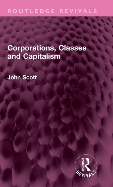 Produktbild: Corporations, Classes and Capitalism