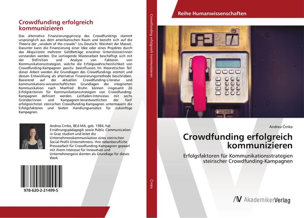Produktbild: Crowdfunding erfolgreich kommunizieren