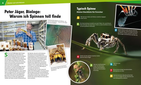 WAS IST WAS Band 73 Spinnen. Jäger am seidenen Faden