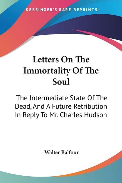 Produktbild: Letters On The Immortality Of The Soul