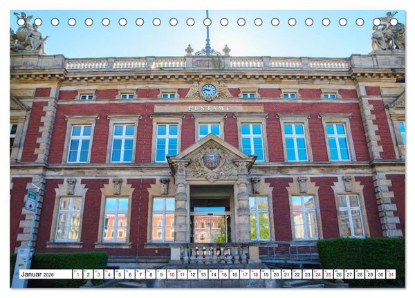Produktbild: G&ouml;rlitz - Europas verborgene Sch&ouml;nheit an der Nei&szlig;e (Tischkalender 2026 DIN A5 quer), CALVENDO Monatskalender