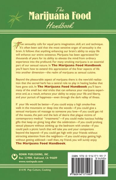 Produktbild: The Marijuana Food Handbook