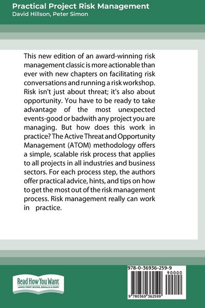Produktbild: Practical Project Risk Management, Third Edition