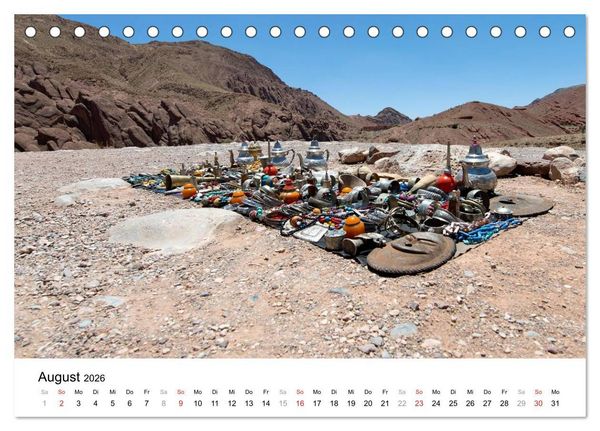 Produktbild: M&auml;rchenhaftes Marokko (Tischkalender 2026 DIN A5 quer), CALVENDO Monatskalender