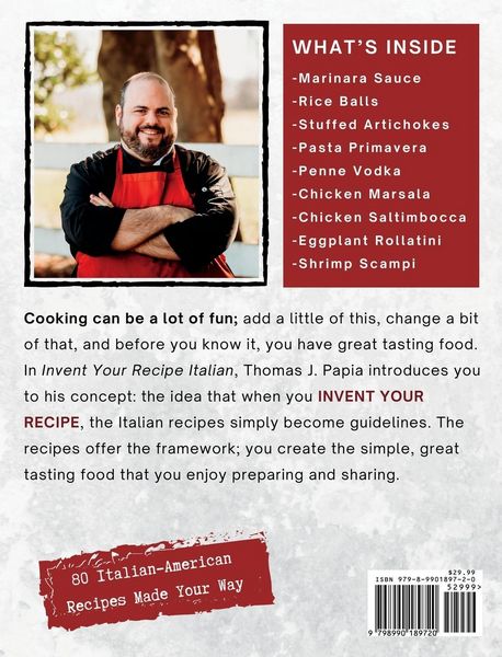 Produktbild: Invent Your Recipe Italian Cookbook