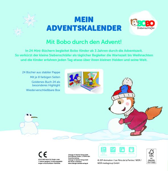 Produktbild: Mein Adventskalender Bobo Siebenschl&auml;fer
