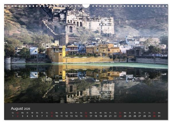 Produktbild: Indien 2026 Tempel, Tiger und Pal&auml;ste (Wandkalender 2026 DIN A3 quer), CALVENDO Monatskalender