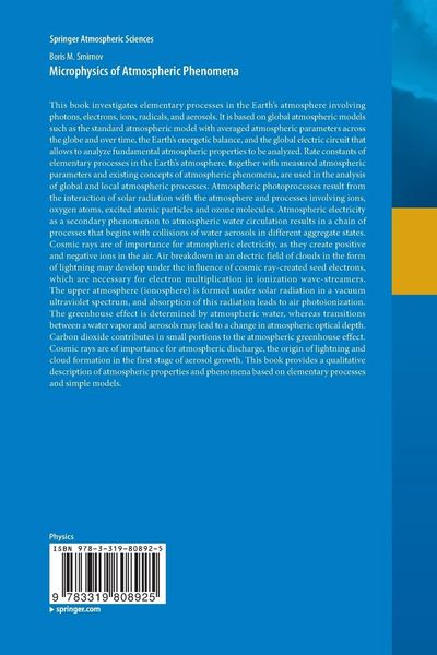 Produktbild: Microphysics of Atmospheric Phenomena