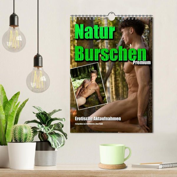 Produktbild: Naturburschen... Premium (Wandkalender 2027 DIN A4 hoch), CALVENDO Monatskalender