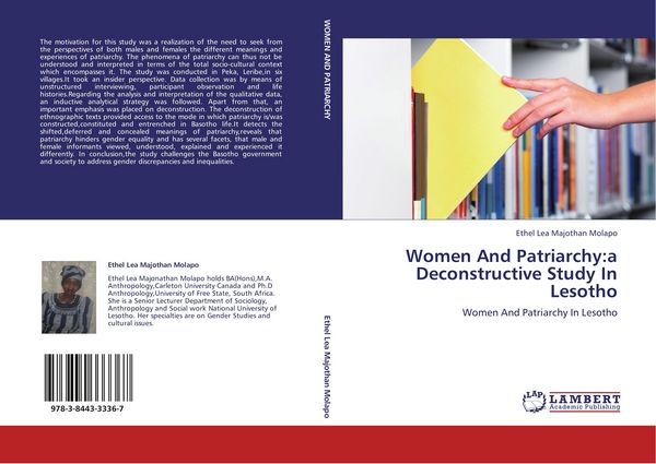 Produktbild: Women And Patriarchy:a Deconstructive Study In Lesotho