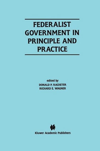 Produktbild: Federalist Government in Principle and Practice