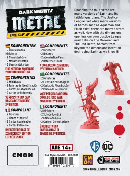 Produktbild: Zombicide - Zweite Edition: Batman Dark Nights Metal Pack 3