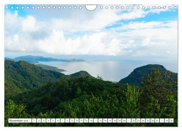 Produktbild: Seychellen - Ein letztes Paradies auf Erden (Wandkalender 2026 DIN A4 quer), CALVENDO Monatskalender