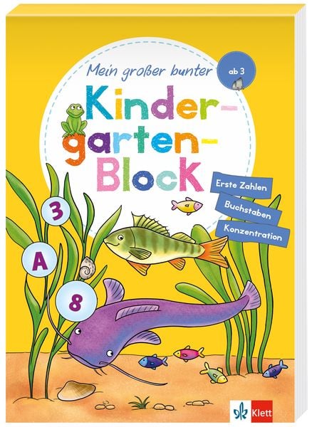 Klett Mein großer bunter Kindergarten-Block