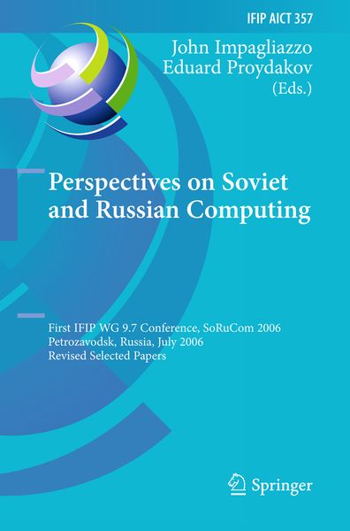 Produktbild: Perspectives on Soviet and Russian Computing