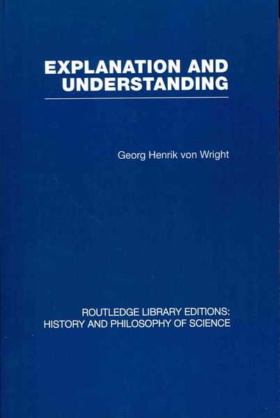 Produktbild: Wright, G: Explanation and Understanding