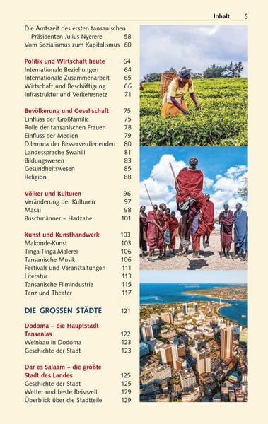 Produktbild: TRESCHER Reisef&uuml;hrer Tansania und Sansibar